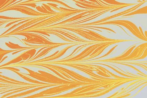 Ebru marble conch effect surface pattern design for print Stock Illustration