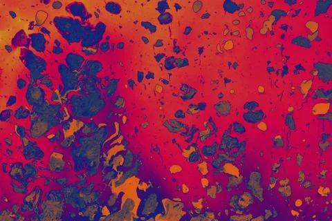 Ebru marble conch effect surface pattern design for print Stock Illustration