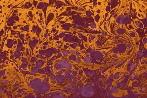Ebru marble conch effect surface pattern design for print 스톡 일러스트