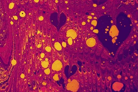 Ebru marble conch effect surface pattern design for print Illustrazione stock