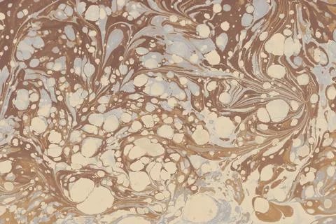 Ebru marble conch effect surface pattern design for print Illustrazione stock