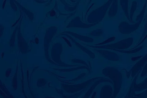 Ebru marble effect with floral pattern design for print Stock Photos