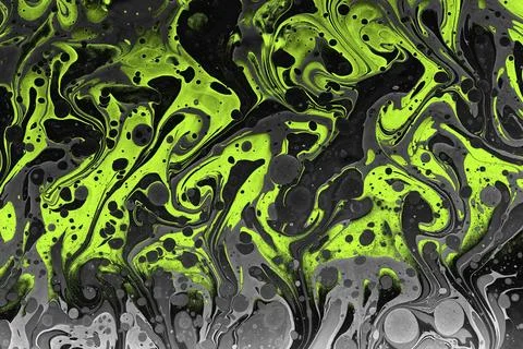 Ebru marble effect pattern design for print Stock Illustration