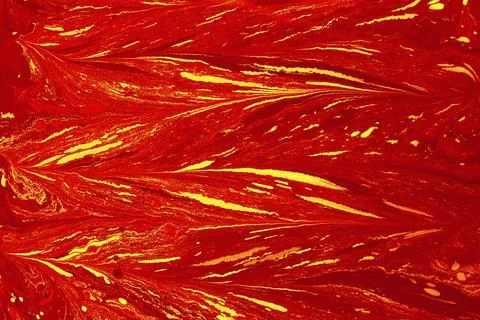 Ebru marble effect pattern design for print イラスト素材