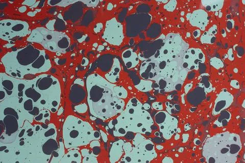 Ebru marble effect pattern design for print イラスト素材