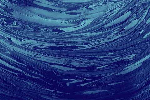 Ebru marble effect pattern design for print Illustrazione stock