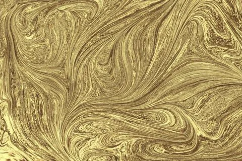 Ebru marble effect pattern design for print Stock Illustration