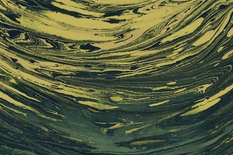 Ebru marble effect pattern design for print Stock Illustration