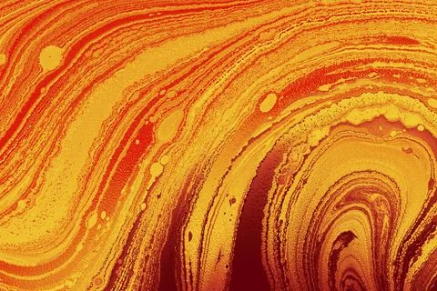 Ebru marble effect pattern design for print Illustrazione stock
