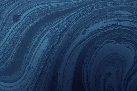 Ebru marble effect pattern design for print Stock Illustration