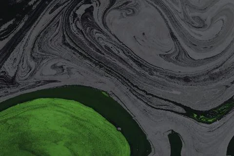 Ebru marble effect pattern design for print Stock Illustration