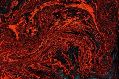 Ebru marble effect pattern design for print Illustrazione stock