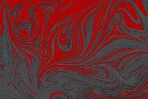Ebru marble effect pattern design for print Stock Illustration