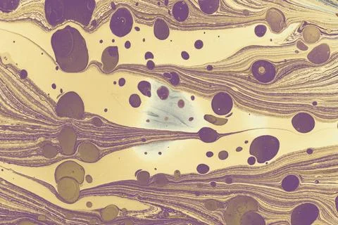 Ebru marble effect pattern design for print 스톡 일러스트