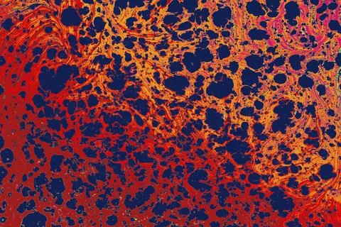Ebru marble effect surface pattern design for print Stock Illustration