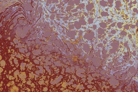 Ebru marble effect surface pattern design for print イラスト素材