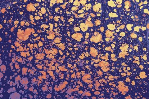 Ebru marble effect surface pattern design for print イラスト素材