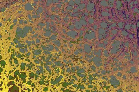Ebru marble effect surface pattern design for print Stock Illustration