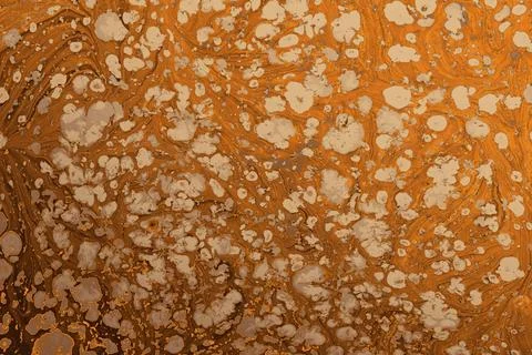 Ebru marble effect surface pattern design for print Stock Illustration