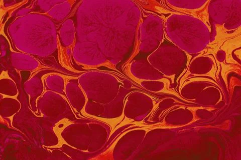 Ebru marble effect surface pattern design for print 스톡 일러스트