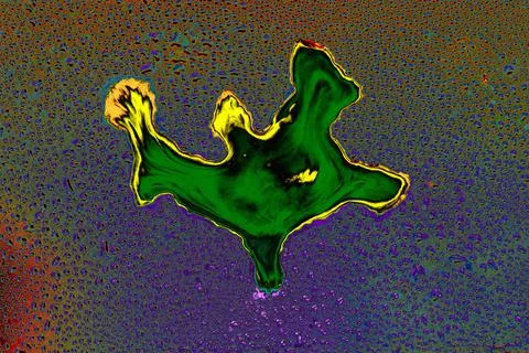 Ebru marbling effect surface pattern design for print Stock Illustration