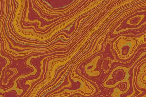 Ebru marbling effect surface pattern design for print Illustrazione stock