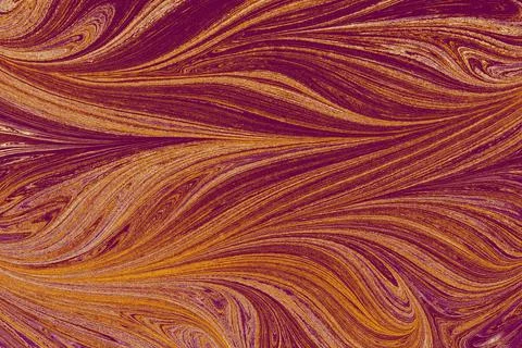 Ebru marbling effect surface pattern design for print Foto stock