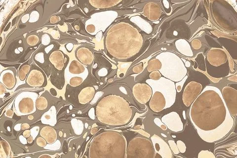 Ebru marbling effect surface pattern design for print Foto stock