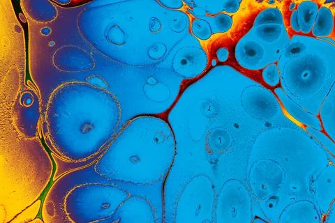 Ebru marbling effect surface pattern design for print Foto stock