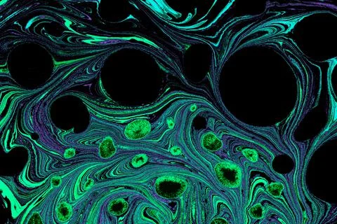 Ebru marbling effect surface pattern design for print Foto stock