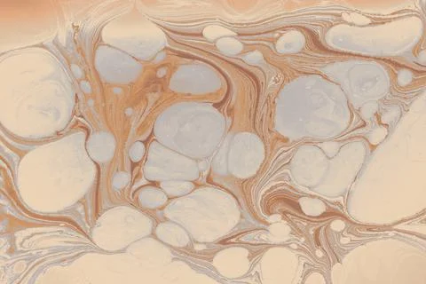 Ebru marbling effect surface pattern design for print Stock Photos