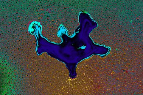 Ebru marbling effect surface pattern design for print Foto stock