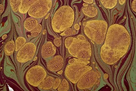 Ebru marbling effect surface pattern design for print Foto stock