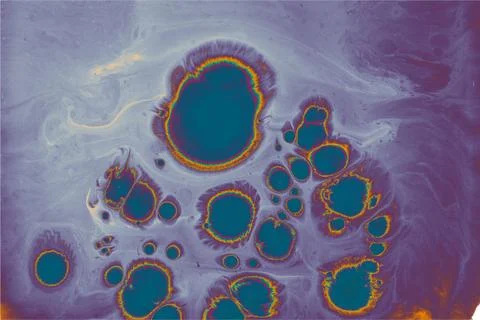 Ebru marbling effect surface pattern design for print Stock Photos