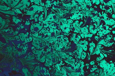 Ebru marbling effect surface pattern design for print Stock-Fotos