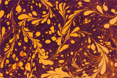 Ebru marbling effect surface pattern design for print 스톡 사진