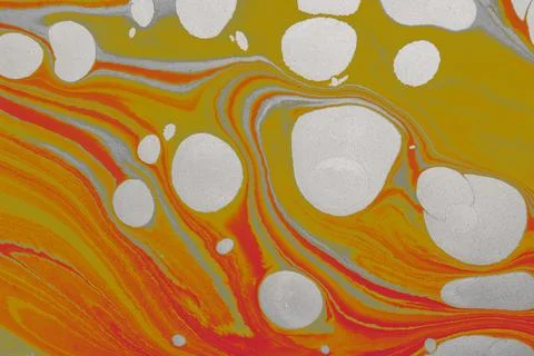 Ebru marbling effect surface pattern design for print Foto stock