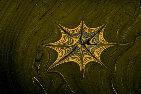 Ebru marbling effect surface pattern design for print Foto stock