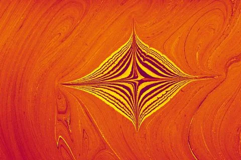 Ebru marbling effect surface pattern design for print Stock Photos