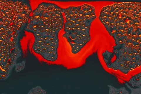 Ebru marbling effect surface pattern design for print Stock Photos