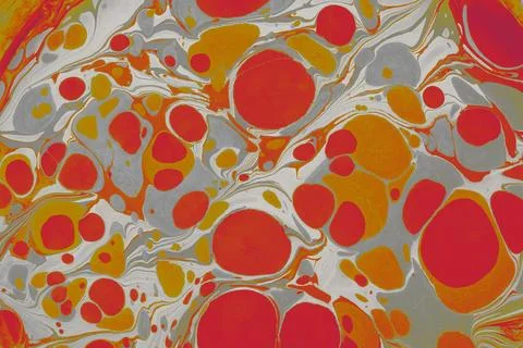 Ebru marbling effect surface pattern design for print Foto stock