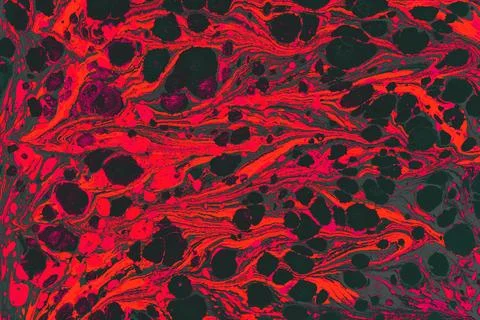 Ebru marbling effect surface pattern design for print Stock Photos