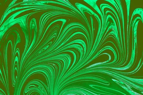 Ebru marbling effect surface pattern design for print Stock Photos