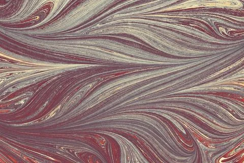 Ebru marbling effect surface pattern design for print Stock Photos