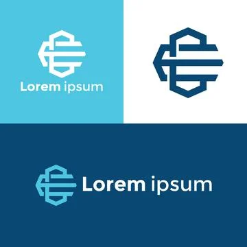 EC Letter Logo Premium Vector Design, professional elegant trendy symbol Stock Illustration