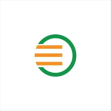 EC or CE logo and icon design Stock Illustration