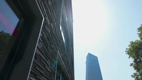 ECB Modern Architecture Clip, Aug 14, 2025 Frankfurt am Main Video stock 319374434