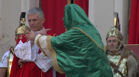 Ecce homo 03 Stock Footage