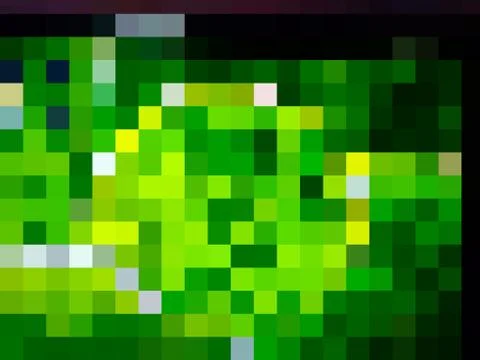 An eccentric nubile pattern of digital designing of colorful squares Stock Illustration