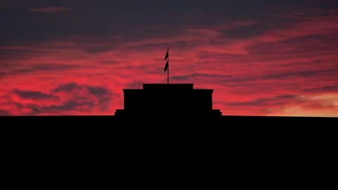 Eccles Building, Main offices of the Board of Governors of the United States Stock Footage 240911582